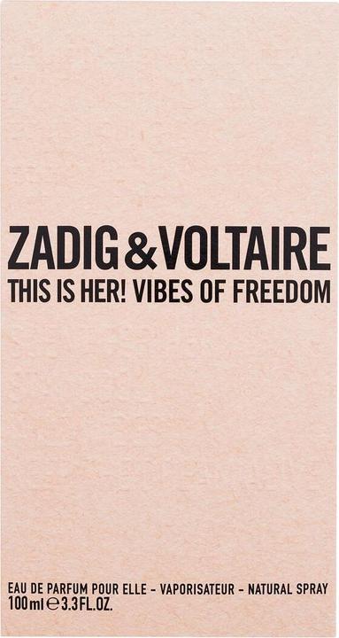 Image du produit Zadig & Voltaire This is Her! Vibes of Freedom (Eau de parfum, 100 ml)
