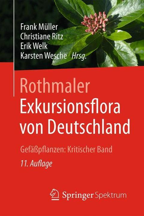 Produktbild Rothmaler, Exkursionsflora von Deutschland (Deutsch, 2016)