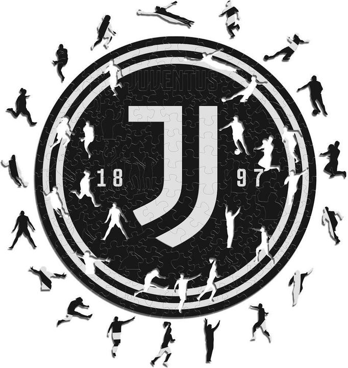 Immagine prodotto Iconic Juventus FC - Logo - Puzzle in Legno Taglia S (150 Pezzi) (150 pezzi)