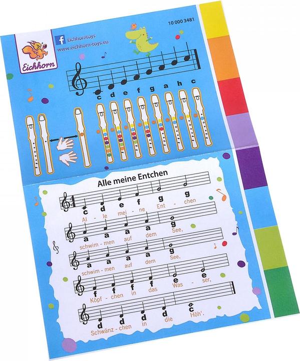 Produktbild Eichhorn Holzflöte (Deutsch)