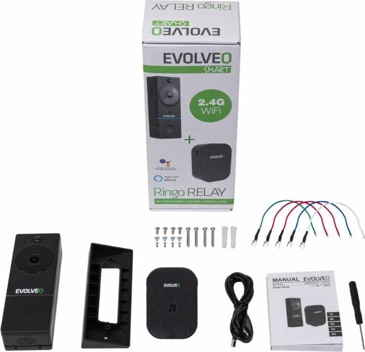 Actual product image Evolveo Salente HotTower, teplovzdušný sloupový ventilátor, černý (Wi-Fi)