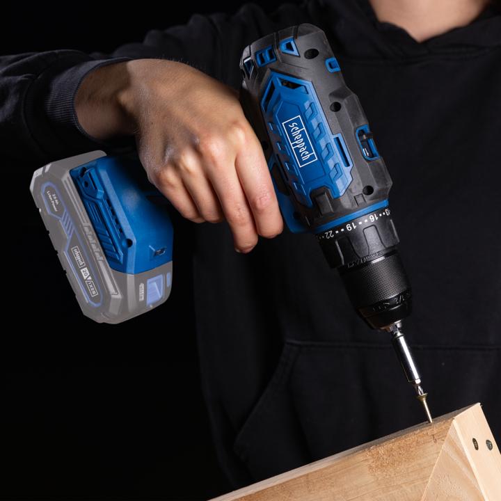 Image du produit Scheppach Perceuse-visseuse sans fil C-DD45-X (DIY) (Fonctionnement sur piles)