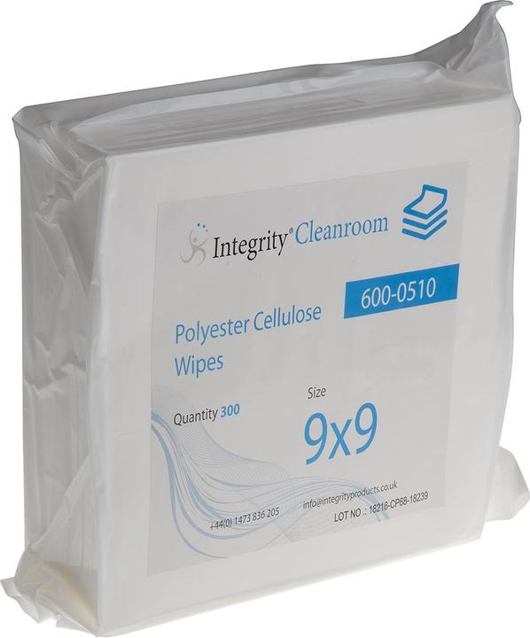 Actual product image RS PRO Cleanroom Poly/Cellulose Dry Wipes,300 (300 pcs.)