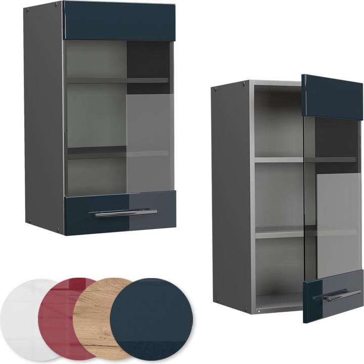 Produktbild Vicco Küchenglasschrank Fame-Line (40 x 34.10 x 72 cm)