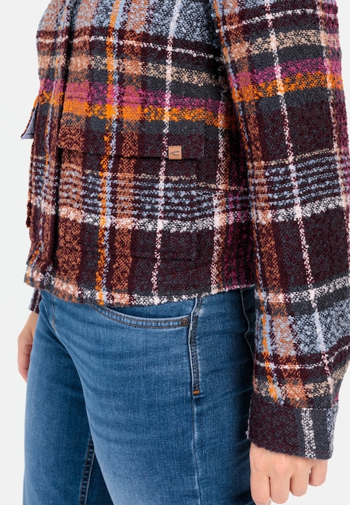 Produktbild Camel Active Kurze Jacke im Karomuster (46)