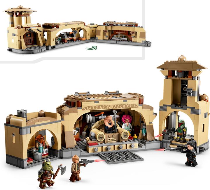 Produktbild LEGO Boba Fetts Thronsaal (75326, LEGO Star Wars)