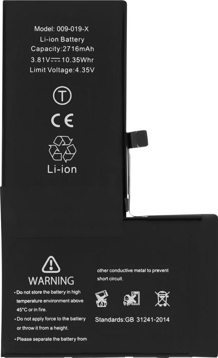 Image du produit Clappio Batterie de remplacement 2716mAh, Remplace le modèle 616-00346