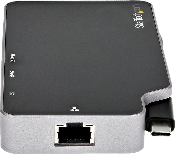 Produktbild StarTech com CDP2HVGUASPD, Verkabelt, USB 3.2 Gen 2 (3.1 Gen 2) Type-C, 100 W, 10,100,1000 Mbit/s, I (USB-C)