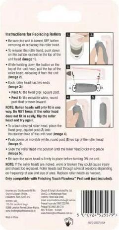 Immagine prodotto Flawless Rulli di ricambio per pedicure (1 x)