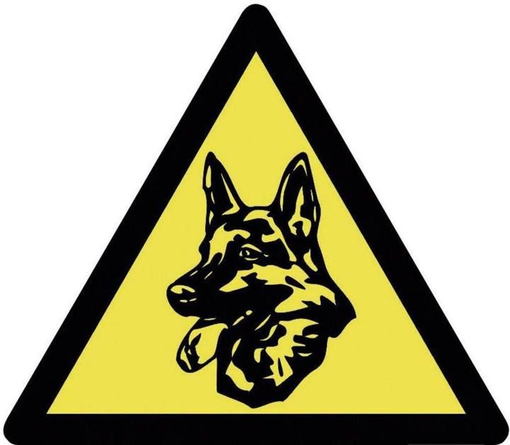 Produktbild Pentatech Warnkleber Wachhund