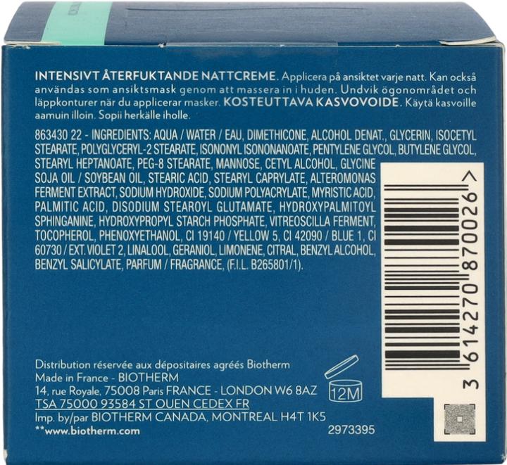 Produktbild Biotherm Aquasource Night Spa (50 ml, Nachtcreme)