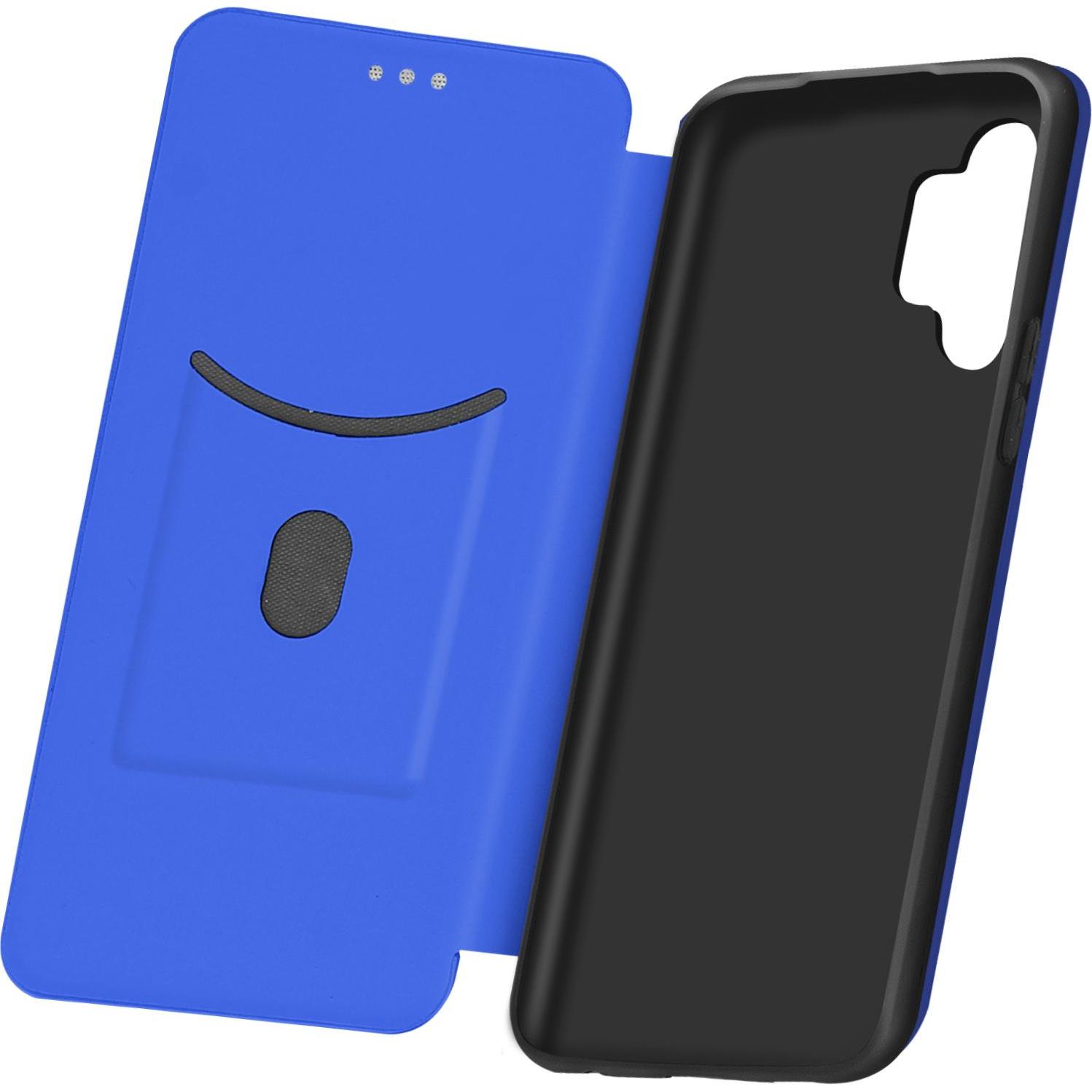 Avizar Carbon Series (Samsung Galaxy A32 5G), Smartphone Hülle, Blau