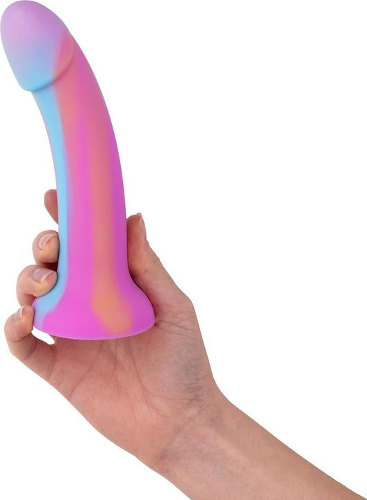 Actual product image Easytoys Dildo Collection - Candy Swirl - Pink