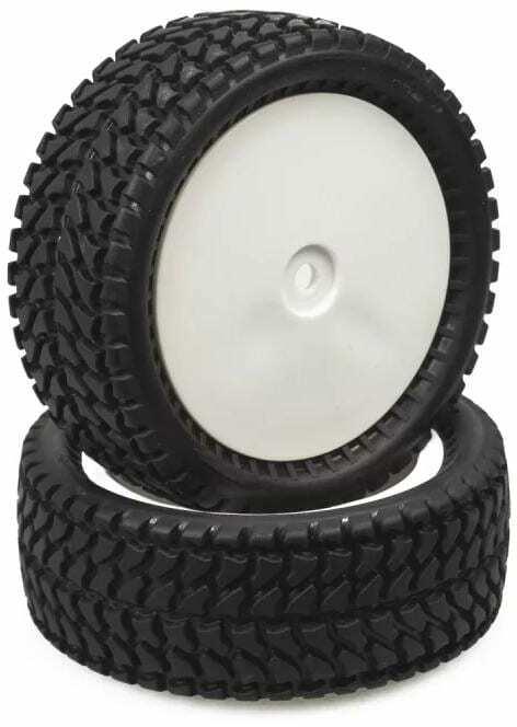 Hobbytech Kompletträder Buggy AllTerrain vorne, 2 Stück, 1:10