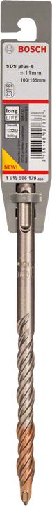 Actual product image Bosch Professional Zubehör Hammer drill SDS plus-5, 11 x 100 x 165 mm (11 mm)