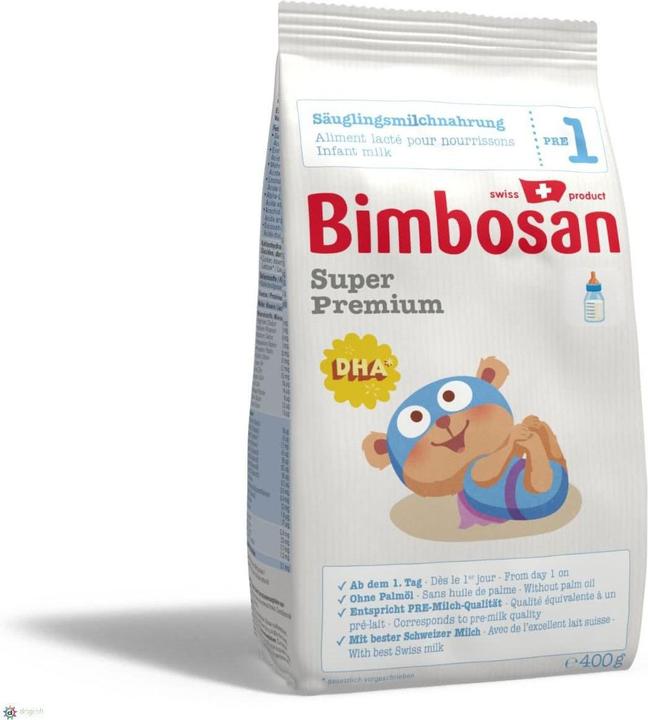 Actual product image Bimbosan Super Premium 1 Säuglingsmilch refill (400 g, from birth)