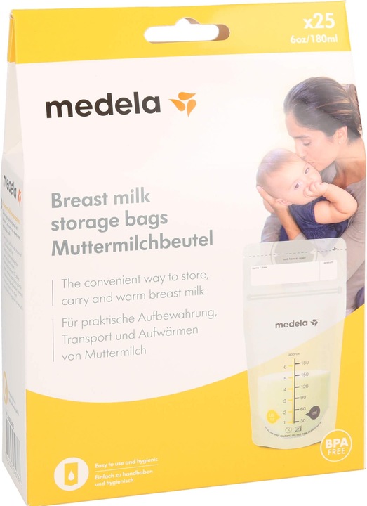 Image du produit Medela Sachets de lait maternel, paquet de 25