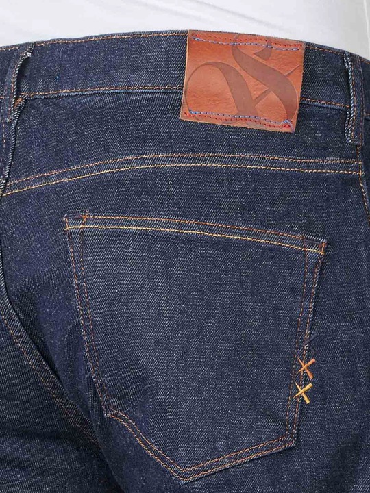 Actual product image Scotch & Soda The Drop Jeans Tapered Fit Dark Blue (W34/L30)
