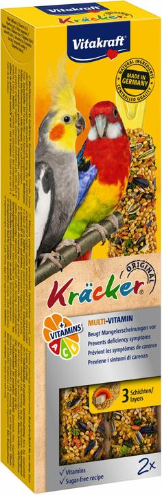 Produktbild Vitakraft Kräcker® multivitamin, for parakeets (2x, 0.18 kg)