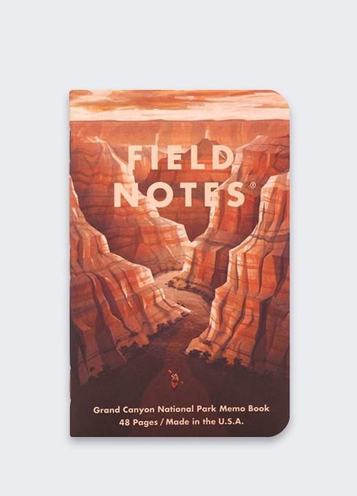 Actual product image Field Notes National Park Set (Checked, Soft cover)