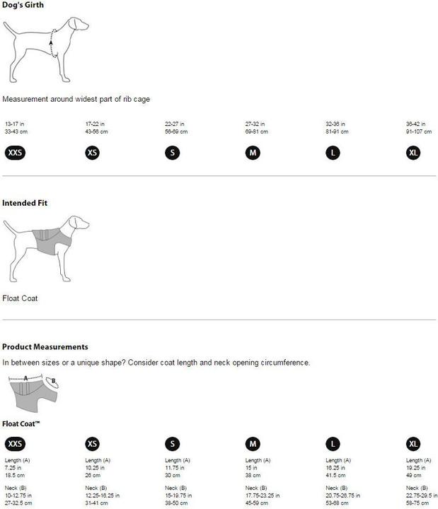 Actual product image Ruffwear float coat (XXS, Dog life jacket)