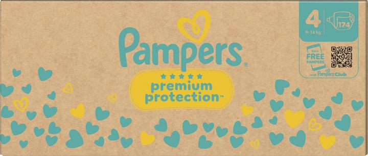 Actual product image Pampers Premium Protection (Size 4, Monthly box, 174 pcs.)