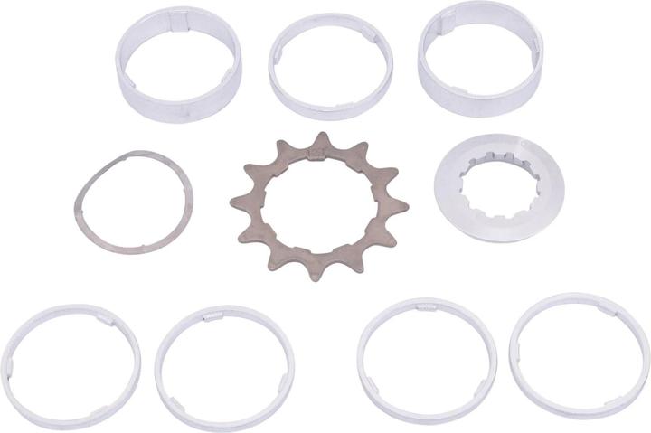 Immagine prodotto Bike-Parts Set di anelli distanziatori per pignoni a velocità singola (12-velocità)