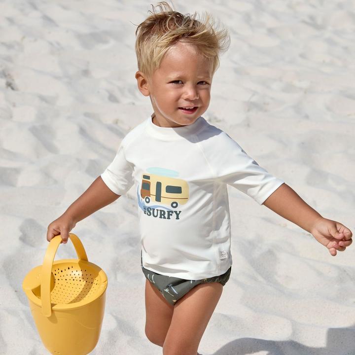 Produktbild Lässig Baby-Bademode Bade-Shirt LSF Short Sleeve Rashguard - Camper (80)