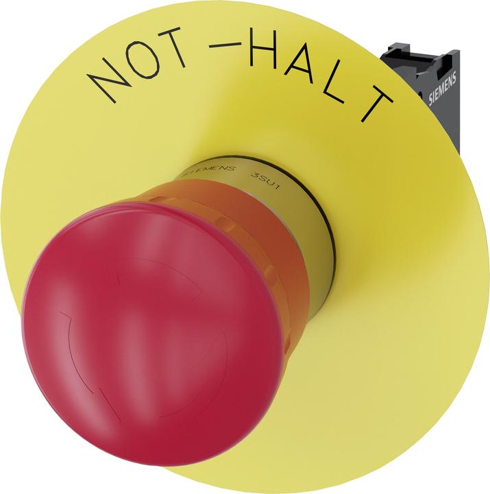 Image du produit Siemens Bouton d'arrêt d'urgence, rouge