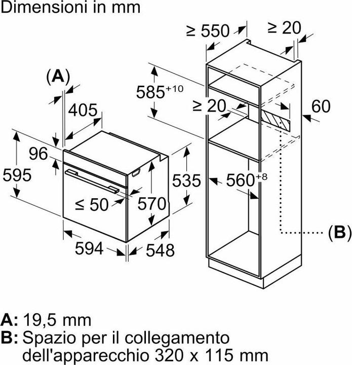 Actual product image Bosch Hausgeräte HBA514BS3