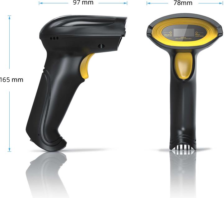 Produktbild Aplic USB Laser Barcode-Scanner (1D-Barcodes)