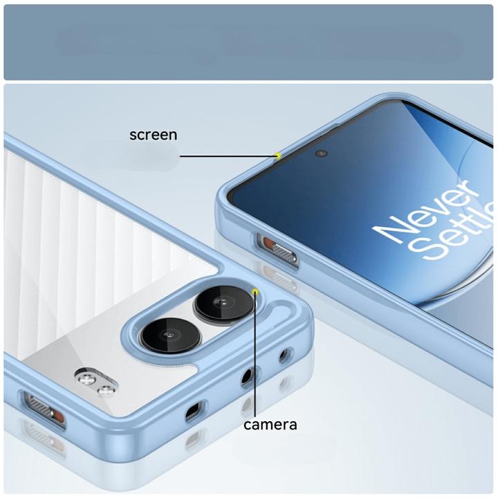 Produktbild Cover-Discount OnePlus Nord 4 - Schützende Acryl-Handyhülle mit erhöhtem Rand (OnePlus Nord 4)