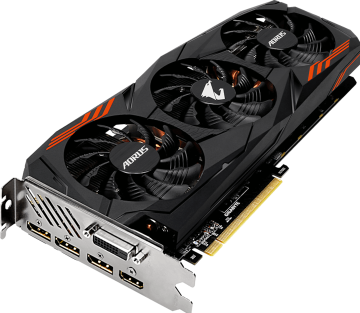 Produktbild Gigabyte GeForce GTX 1070 Ti Aorus (8 GB)