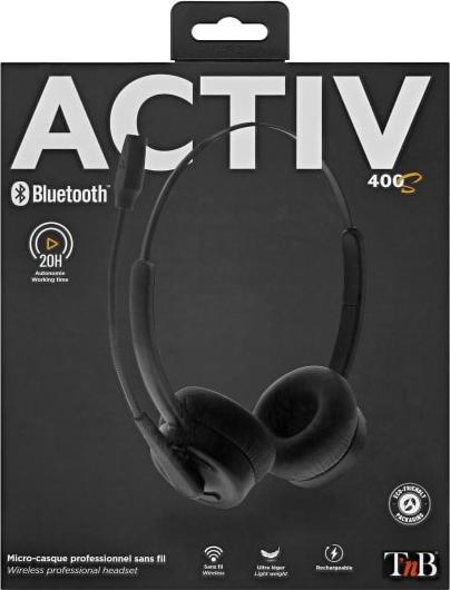 Actual product image T'nB TNB Activ 400S Professional Headset (Wireless, USB-C)