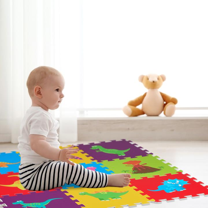 Actual product image Relaxdays 9-piece puzzle mat (30 x 30 x 1 cm)