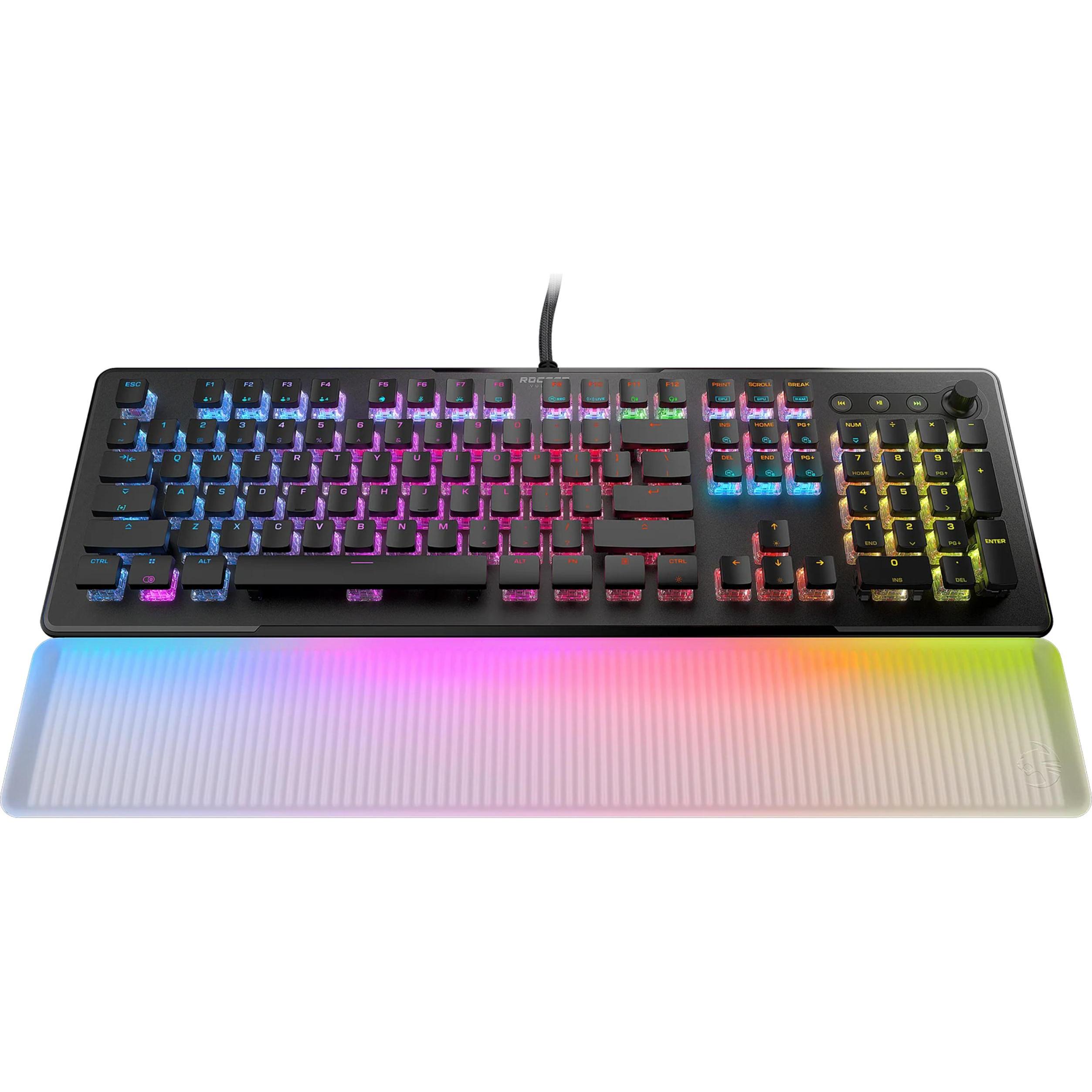 Roccat Vulcan II Max (DE, Kabelgebunden), Tastatur, Schwarz