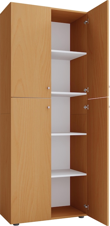 Productafbeelding VCM Kantoorkast Archiefkast Lona 5-voudige draaideuren (70 x 40 x 184 cm)