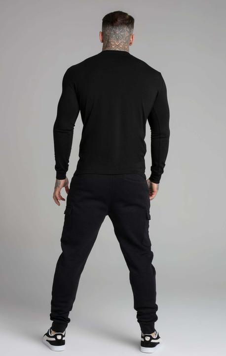 Produktbild Siksilk Sweatshirts Black Essential Sweatshirt (XL)