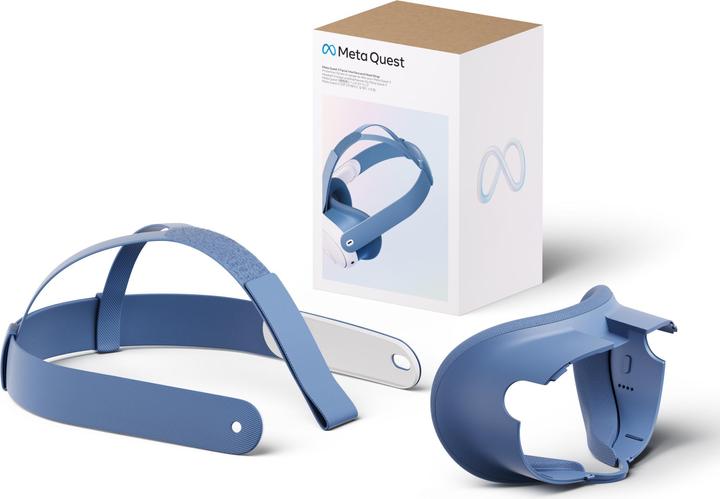 Actual product image Meta Quest 3 Headset Inlay Sillicone and Strap