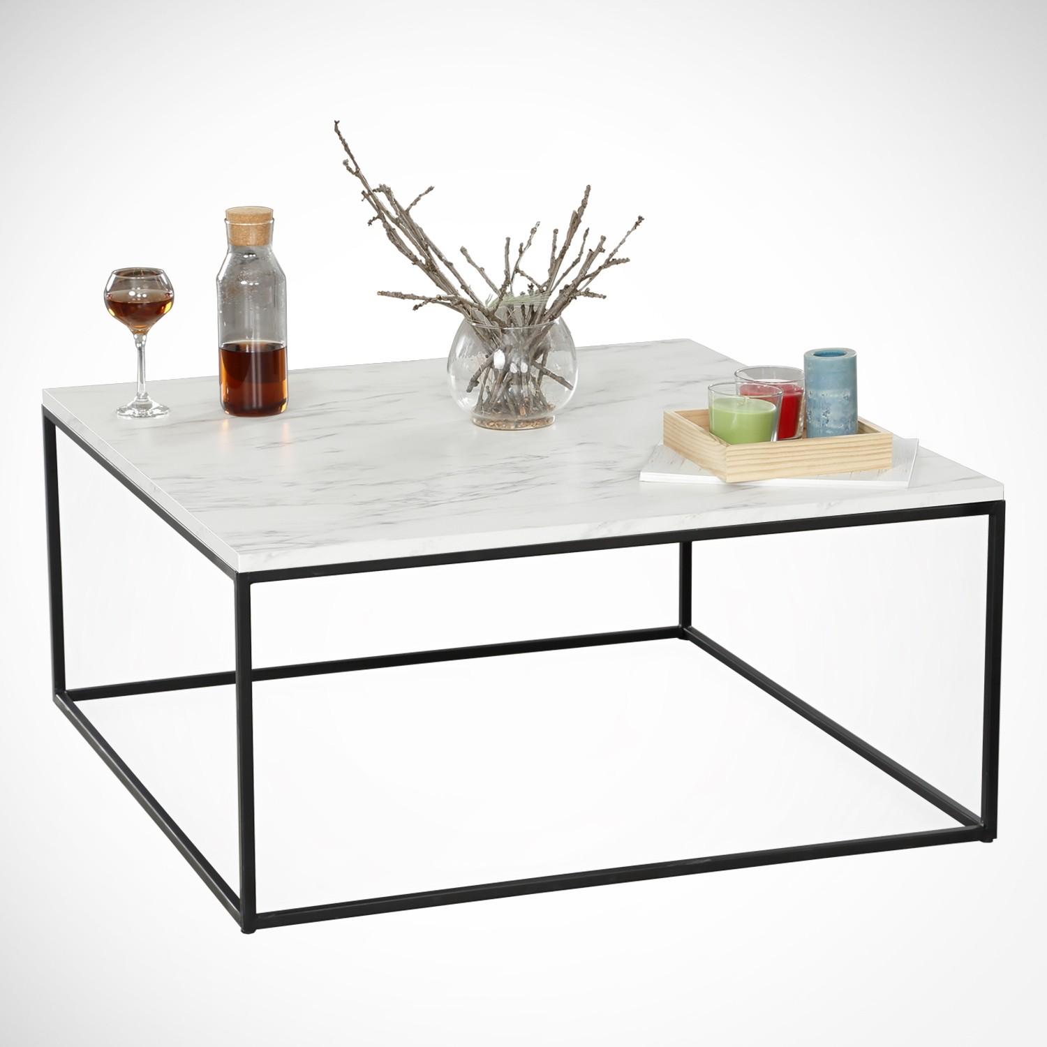 Thumbnail - Hanah Home, Couchtisch + Beistelltisch, Tru (75 x 75 x 43 cm)