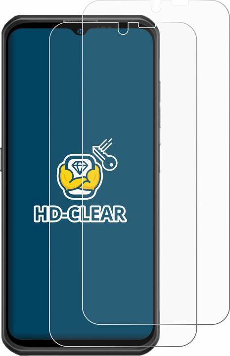 Actual product image BROTECT Screen Protector Clear (2 Piece, Ulefone Armor 17 Pro)