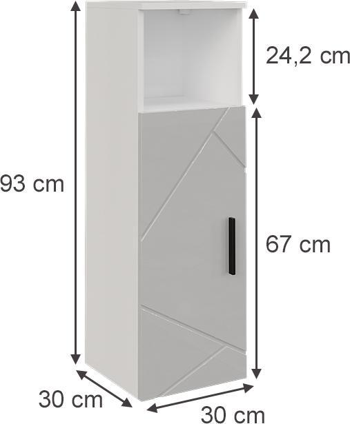 Produktbild Vicco Irma (30 x 30 x 93 cm)