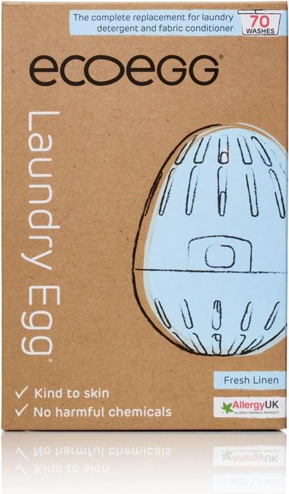 Actual product image Ecoegg Waschei Fresh Linen (70 Washing cycles, Laundry beads)