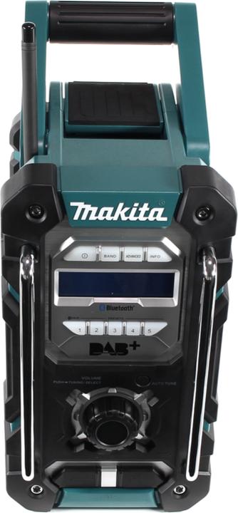 Actual product image Makita DMR 112 RF Battery Construction Radio 7,2 - 18V Bluetooth DAB+ + 2x 3,0Ah Battery + Charger