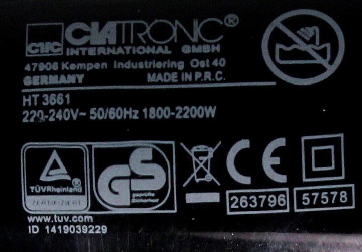 Produktbild Clatronic Ht 3661