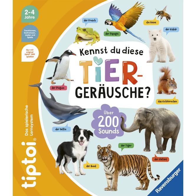 Actual product image Ravensburger tiptoi Kennst du diese Tiergeräusche? (German, 2025)