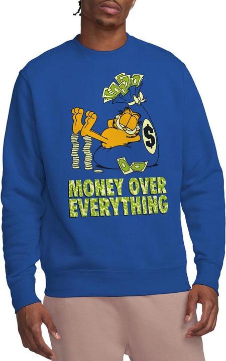 Immagine prodotto Garfield Money Is Everything Felpa Adulto Unisex (XL)