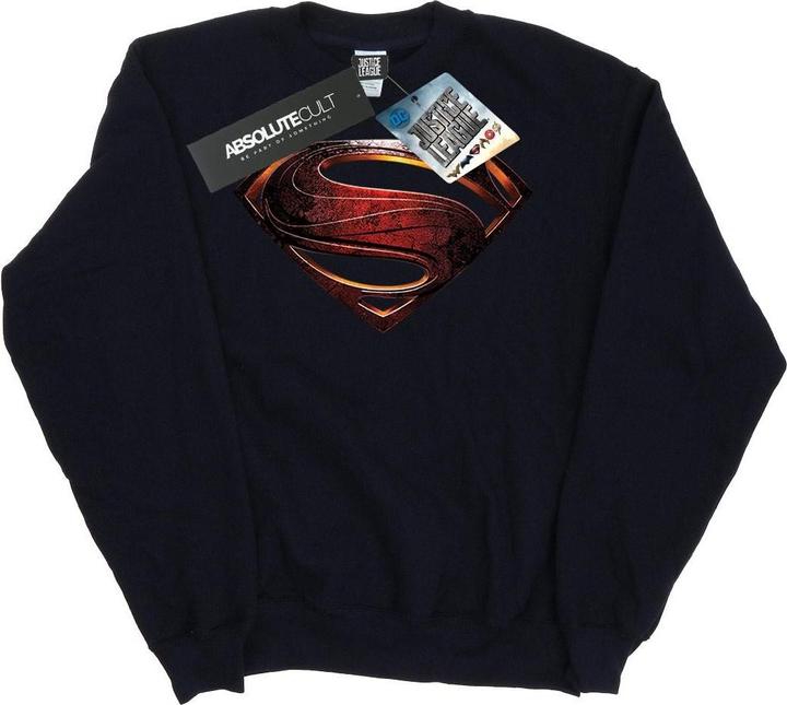 Immagine prodotto Justice League Movie Superman Emblem Felpa Ragazzi (140, 146)