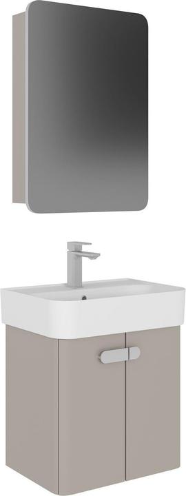 Produktbild Homitis Orbit 55 Bathroom Cabinet With Sink & Mirror Set (2 Pieces)