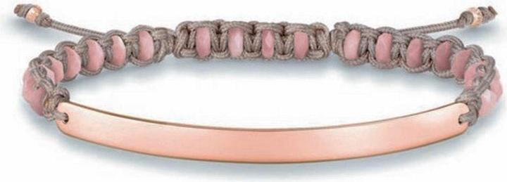 Immagine prodotto Thomas Sabo Bracciale verde (21 cm, Argento, Materiale sintetico)